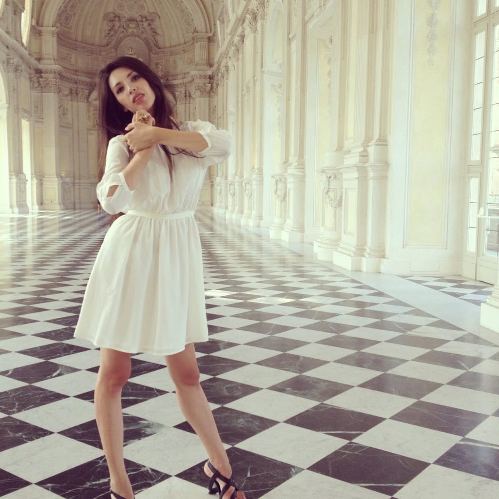 Royal white in the palace of Venaria
