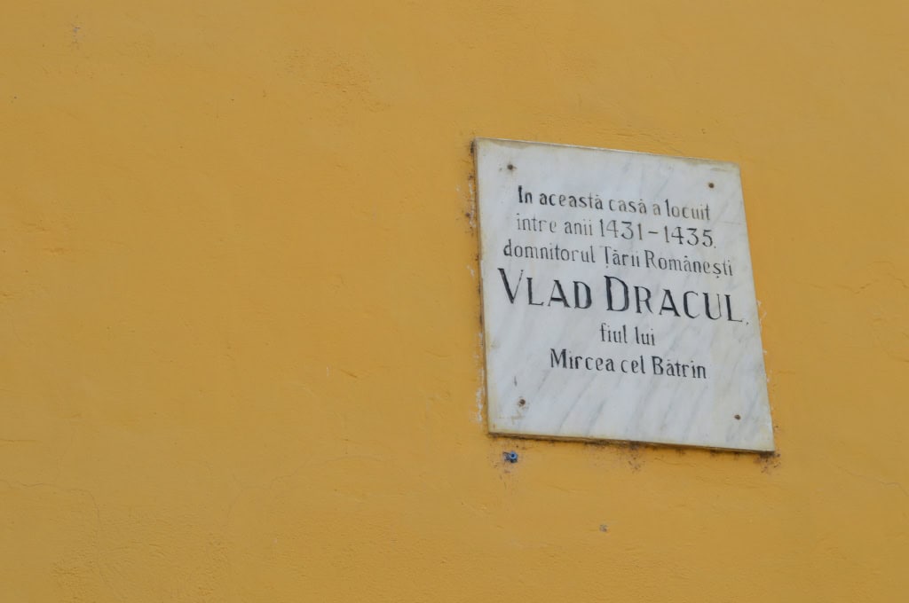 Sighisoara Transylvania, the birthplace of Vlad Dracula