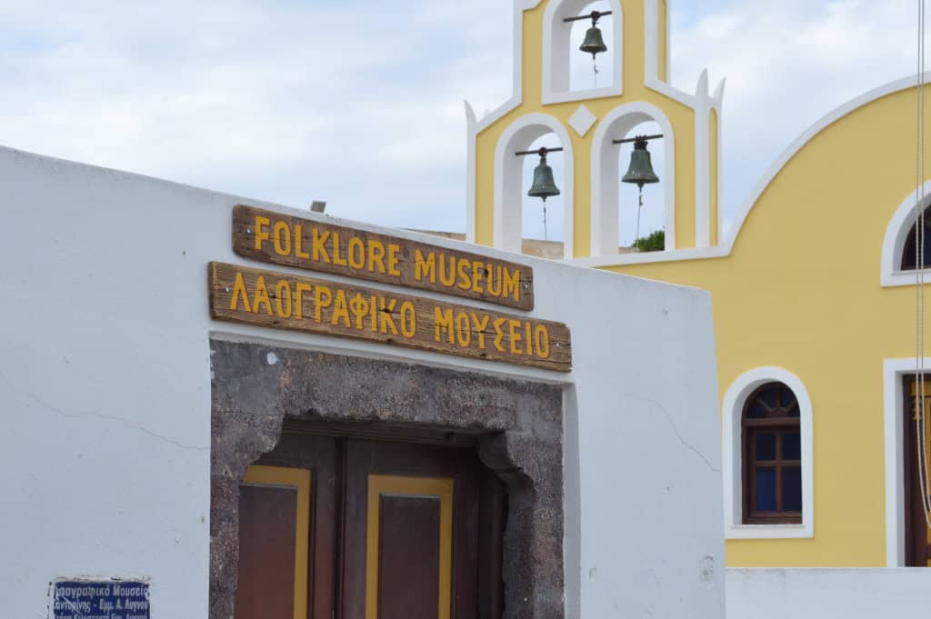 Santorini, the volcanic island