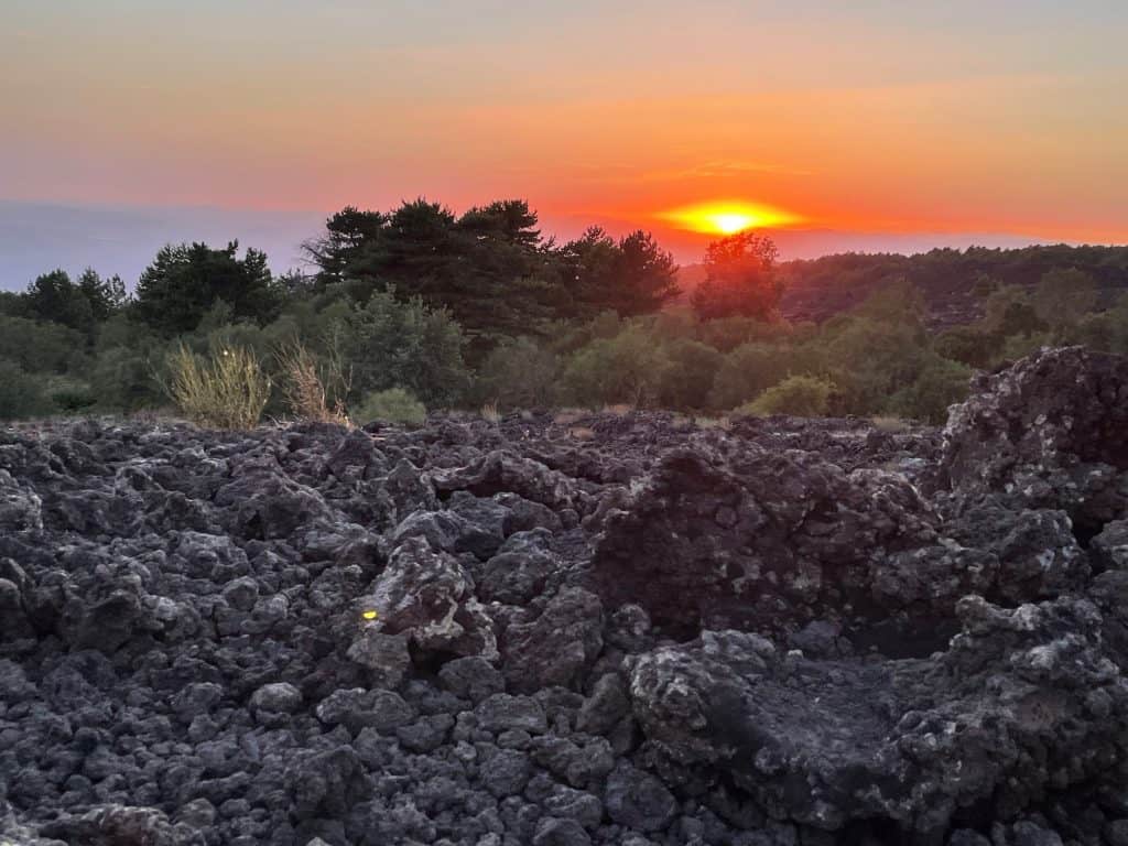 Mount Etna Tour at Sunset