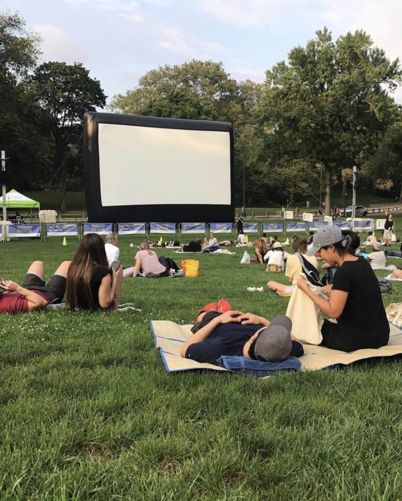 Big Apple: Unforgettable Experiences in New York City - Open Air Cinema at Central Park